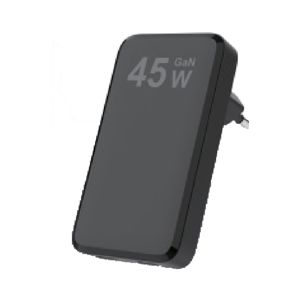 Ultra-Slim Wall Charger 45W — GaN USB-C charger by Dangel Technology